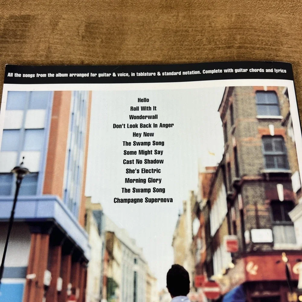 OASIS: (WHAT'S THE STORY) MORNING GLORY?‎ Hal Leonard Guitar Tablature Songbook